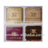 SH41 Stone Painting Cup Mat Sublimation Slate as Souvenior thumbnail-1