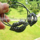 Rhinestone Lip Earrings