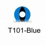 T101 Blue Cosmetic Soft Colored Contact Lens/Cat Eye Sexy Wild Crazy Contact Lens thumbnail-1