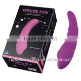 Luxury Silicone Finger Vibrator and Rechargeable Lady Finger Vibrator thumbnail-3