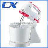 200W Best Hand Food Mixer With Plastic Bowl