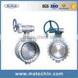 OEM Precision Pneumatic Normally Closed Stainless Steel Butterfly Valve Gearbox thumbnail-2