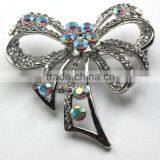 Butterfly Rhinestone Metal Brooch Pins,Color Rhinestone Brooch For Suit thumbnail-3