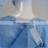 China Supplier High Reinforced Disposable Impervious Surgical Gown in SMMS Fabric thumbnail-5