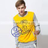 Wholesale Custom 100 Polyester Mens Pullover Sweatshirt With Pocket thumbnail-4