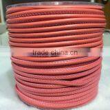 5mm Nappa Leather Cord Sheepskin With External Stitching for Jewelry Findings thumbnail-3