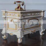 French Home Office Furniture-hand Carved Solid Wood Furniture-wooden Office Writing Desk thumbnail-2