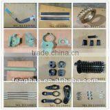 Muller Parts--Rubber Straps,Steel Buckle-Front,Weaving Head,Gear Cover,Sprocket
