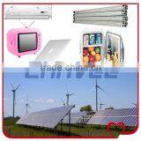 Vertical Wind Turbine Wind Solar Street Light Golden Sun Solar Lights