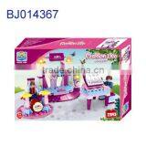 Education Plastic Diy Toy Funny Kids 3D Yellow School Bus Model thumbnail-6