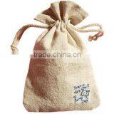 Customized Natural Jute Burlap Bag thumbnail-3