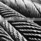 6X K26WS+IWRC Compacted Strand Wire Rope(Ungalvanized and Galvanized)