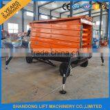Max Height 20m Mobile Hydraulic Working Platform Scaffolding Lift thumbnail-2