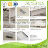 Staff Office Cubicle Design 4 Person Modern Office Workstation Layout Computer Workstation Manufacturer Wholesale From China thumbnail-6