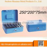 hot sale 250*200*75mm coded lock office metal cash box