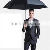 High Quality Windproof Pongee Fabric Custom Printed Types Golf Umbrellas thumbnail-2