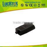 EU 2 Pin Power Adapter Plug Boots Female, Black