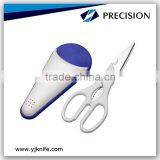 8-1/4'' Pinking Kitchen Scissors With Holder