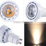 New Design Hot Sale CE RoHS CRI 85Ra CCT Options UNIQUE Lamp Bulb Sharp COB GU10 Reactor 5W LED Spotlight LED Dimmable thumbnail-6