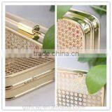 Shiny Gold Metal Box Frame for Lady Clutch thumbnail-2