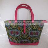 African Fabric Handbag Wax Material Lady Bags thumbnail-2