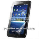For Samsung GALAXY Tab P1000 Transparent Screen Guard/protector/filter From China Market