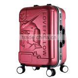 ABS Bright Color Travel Luggage With Combination Lock thumbnail-4