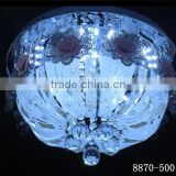 wholesale circular chandelier led round ceiling lamp the Luxury ceiling lamp ball glass Crystal ball