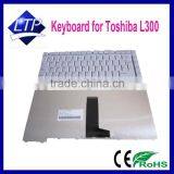Laptop/Notebook Keyboard for Toshiba Satellite A200 L300 A300 A210 A215 RU/US/UK White Keyboard thumbnail-1