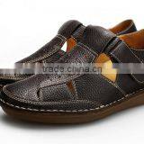 2015 Italian Handmade Men Leather Sandals thumbnail-4