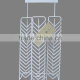 Custom Powder Coat Big Metal Ceramic Floor Tile Display Stand HSX-S0363 thumbnail-2