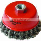 Wire Brush Twist Knot Cup Brush Power Brush thumbnail-1