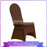 2016 Newest Design Plain Dyed Stretch Chair Cover in China Manufacturer thumbnail-1