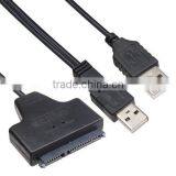Sidiou Group USB 2.0 to SATA 7+15 Pin Adapter Cable for 2.5" HDD Hard Disk Drive thumbnail-2