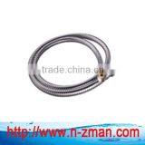 Double Locked Shower Hose,PVC Flexible Hose,Polished SS Hose