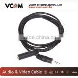 2015 Top Selling 3.5mm Jack Audio Cable for PC, Laptop, Earphone, Headset