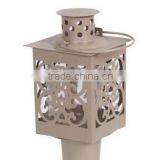 Christmas New Arriva White Torch Storm Lantern Christmas Candle Holder thumbnail-5