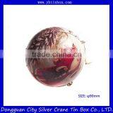 Christmas Gift Ball Tin Box for Candy Packaging