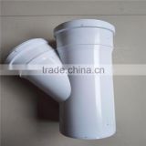 water supply collapsible mould reducer pvc y Tee mould 45 degree