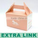High Quality Milk Chocolate Box Paper Cardboard Packaging With Handle thumbnail-3
