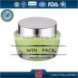 50g Red Color Oval Lotion Bottle, Oval Cream Bottle With Aluminum Cap thumbnail-5