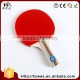 Eco-Friendly Professional OEM One Piece Good Quality Senior Match Table Tennis Racket