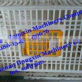 Plastic Live Poultry Chickens Transport Cage
