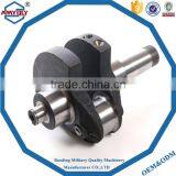 Diesel engine crankshaft for excavator spare parts with high quality