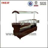 Restaurant Food Service Solutions 12 Pans Refrigerated Salad Bar Equipment thumbnail-1