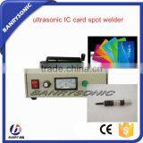 Small Portable IC Card Ultrasonic Spot Welding Machine thumbnail-1