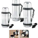 750ml 304 Stainless Steel Travel Bottle With Strap and SGS Certificate