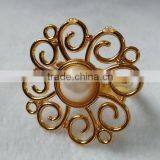 Silver Plated Cheap Napkin Holder Ring thumbnail-2