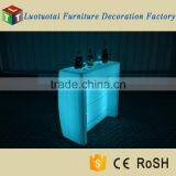 LED Remote Straight Bar Counter/ Hot Sell LED Rechargeable Bar Counter/LED Outdoor Lawn Use Bar Counter thumbnail-6