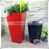 Garden Large Rectangle Christmas Fiberglass Flower Pot thumbnail-1